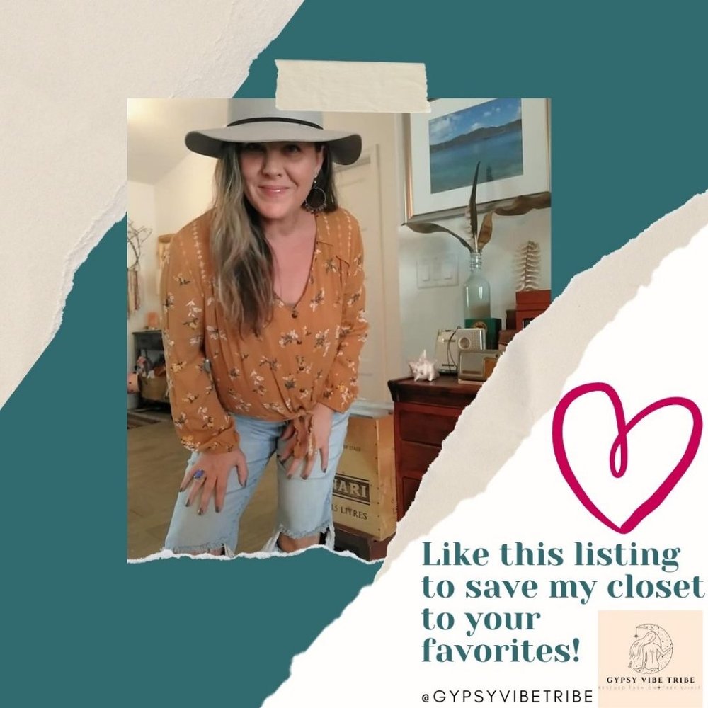 LIke This Listing To Save My Closet To Your Favorites!